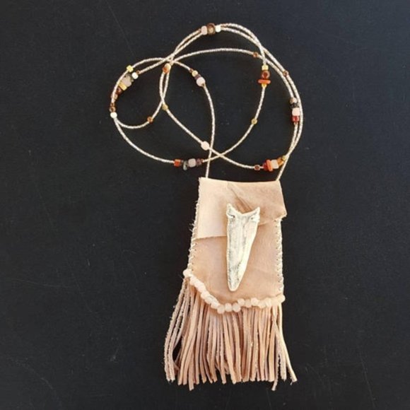 Festival Pouch, Hand Stitched Soft Leather Bag - Picture 1 of 6